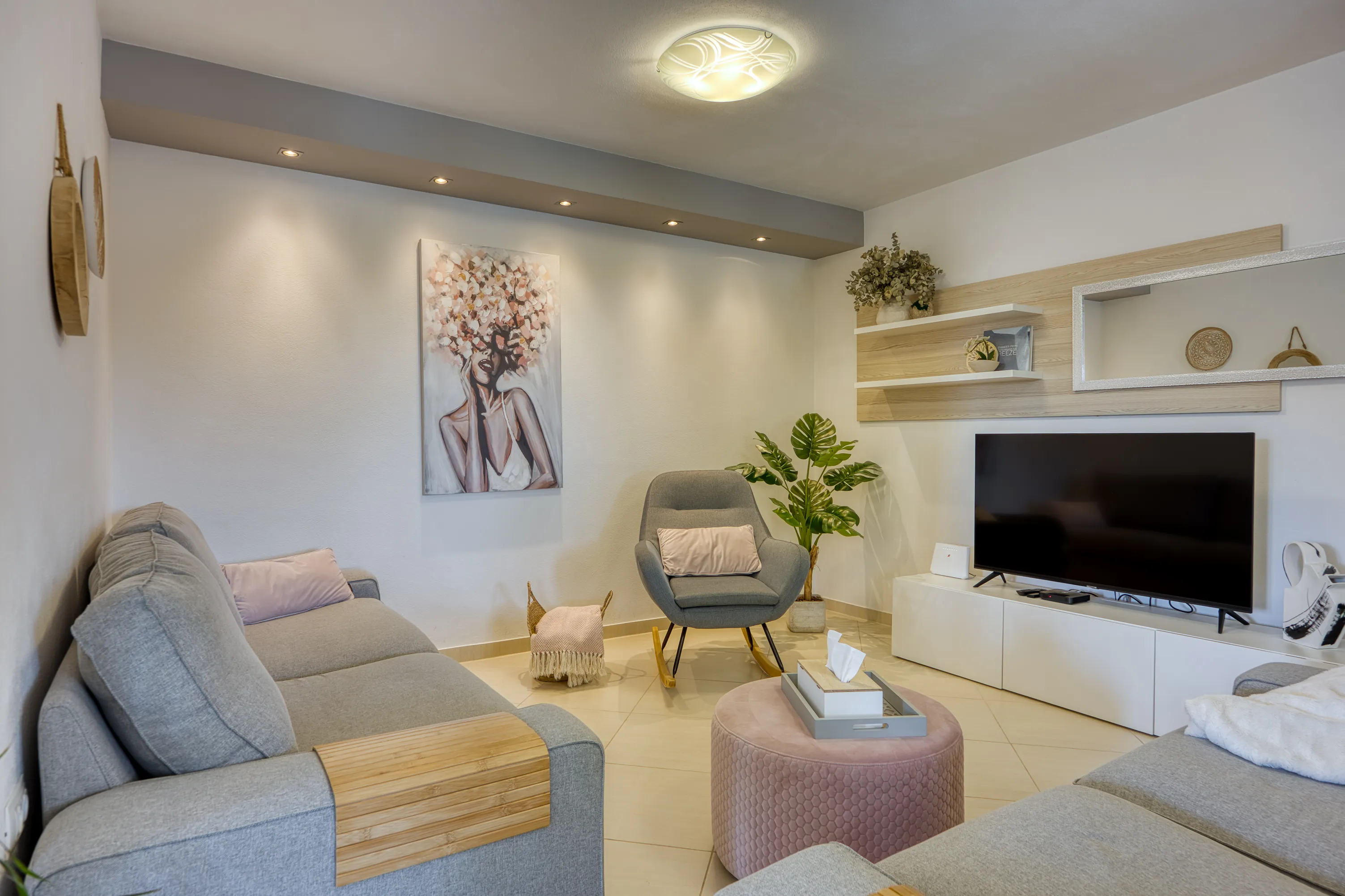Comfortable living room at Casa Lera
