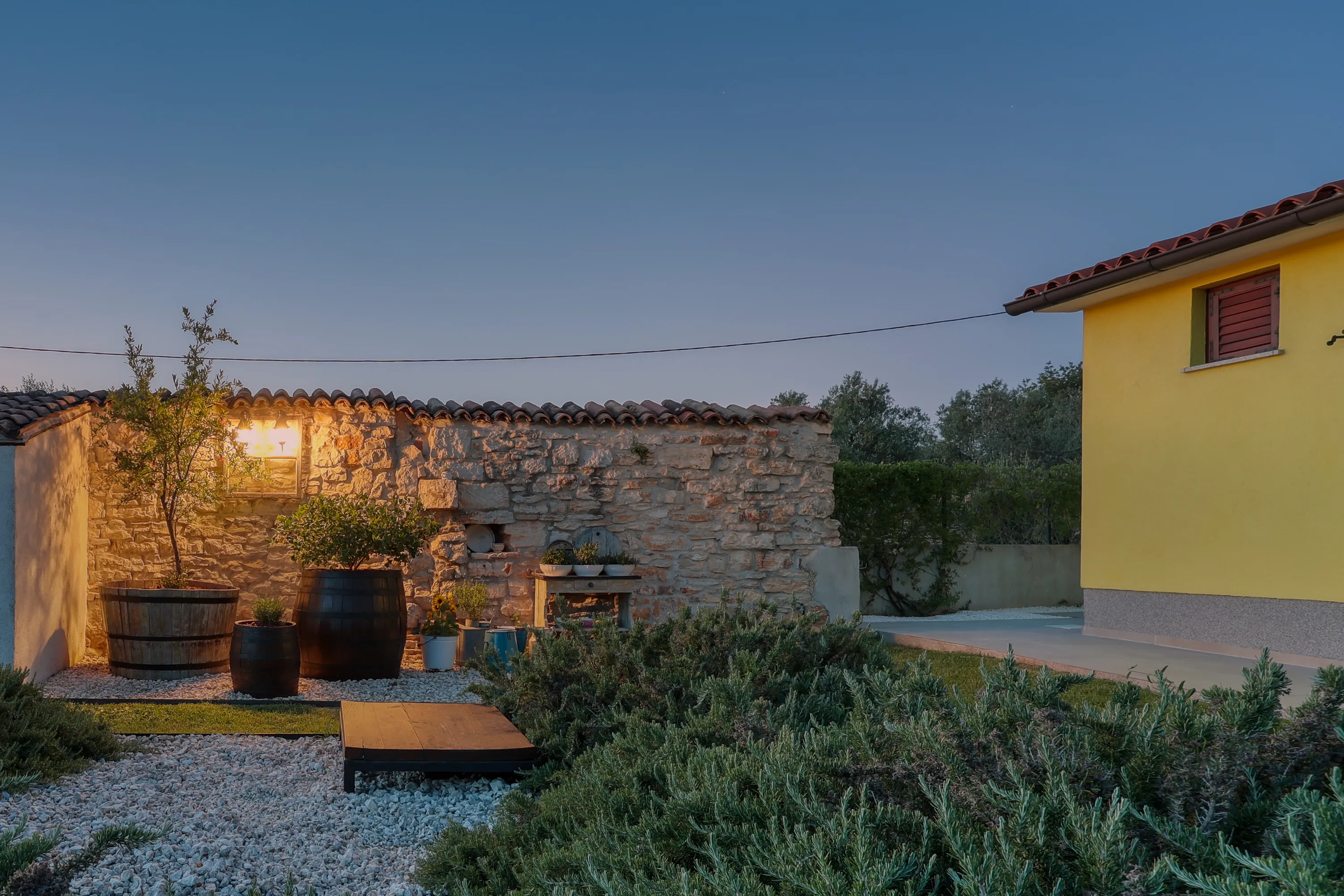 Outdoor detail at Casa Lera