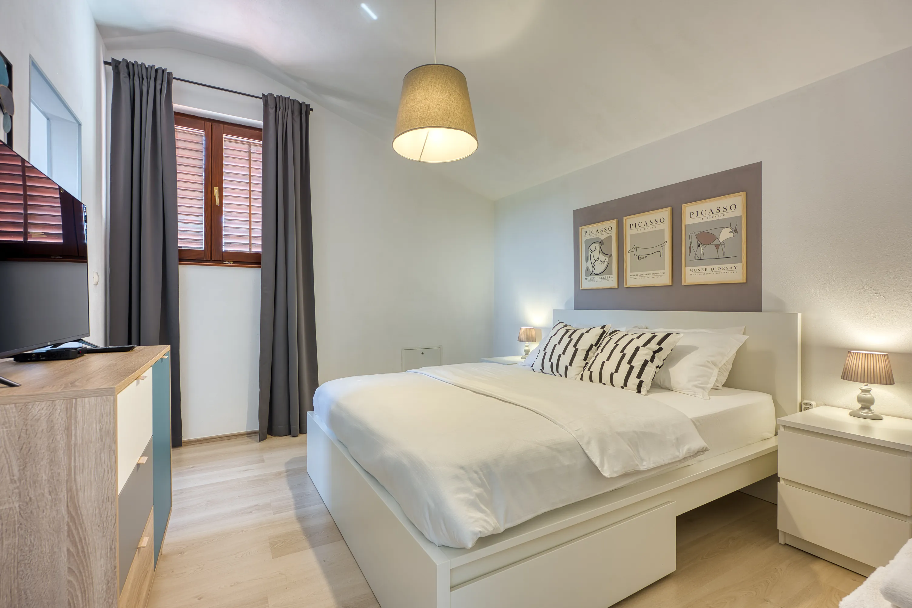 Second double bedroom at Casa Lera