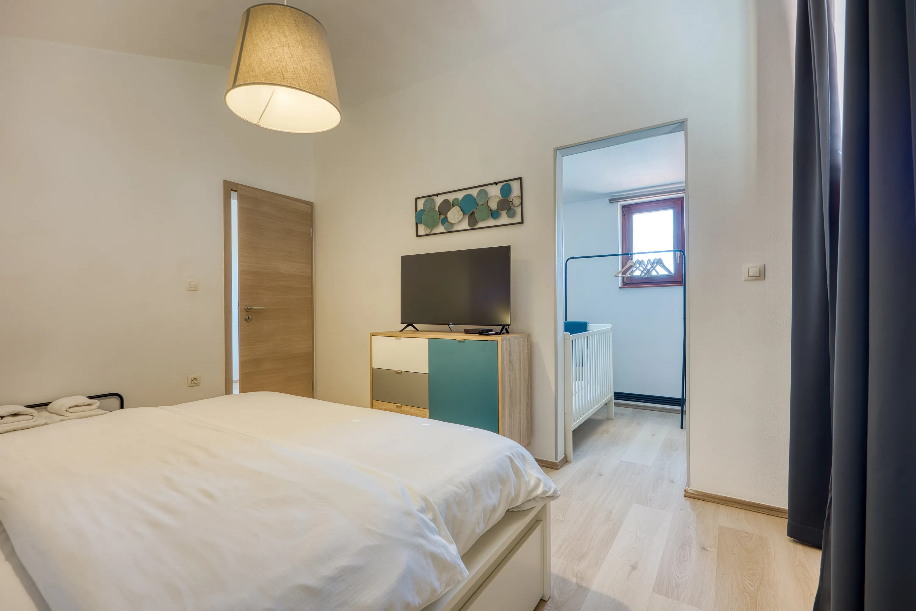 Second double room with practical storage